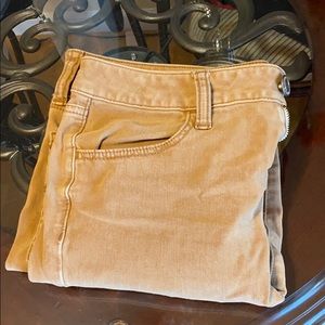 American eagle tan jeggings